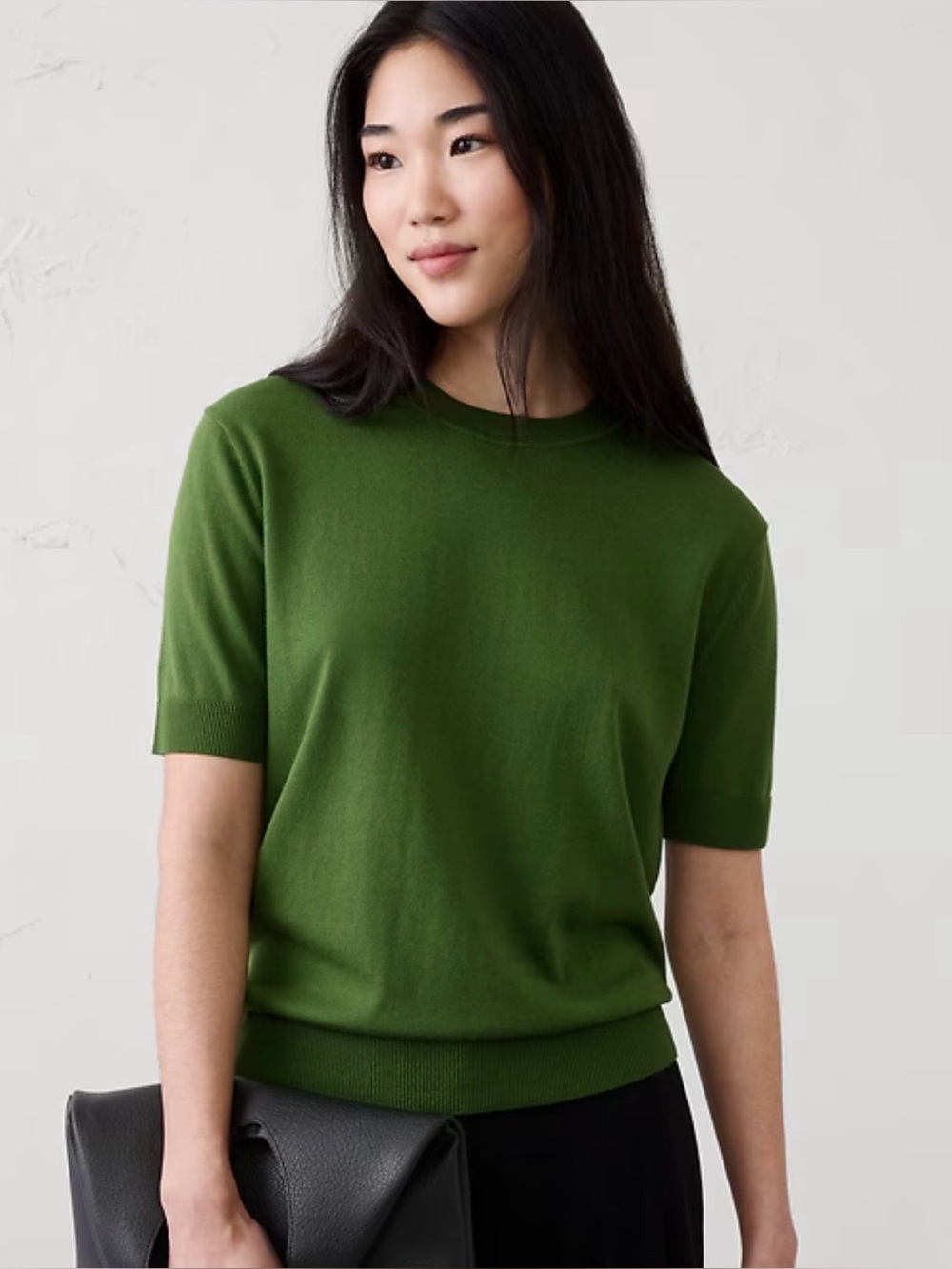 Banana Republic Forever Short-Sleeve Sweater (NWT)